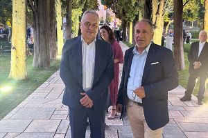 Στην 48η επέτειο αποκατάστασης της Δημοκρατίας ο Πρόεδρος και ο Α’ Αντιπρόεδρος της Ε.Ι.Ε.Τ.
