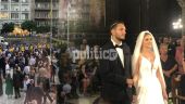 Παρουσία υπουργών και βουλευτών ο «γαλάζιος» γάμος του Γιώργου Καράογλου με την Τζώρτζια Ζώη