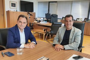 Συνάντηση Γεωργαντά – Πλεύρη: Χρηματοδότηση 1,23 εκατ. ευρώ για τρία σχολεία της Παιονίας