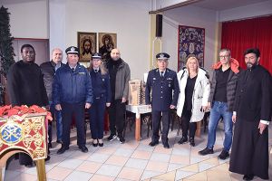 Προσφορά τροφίμων στο φιλανθρωπικό συσσίτιο Η ΠΑΝΑΓΙΑ της Ιεράς Μητρόπολης Πολυανής και Κιλκισίου