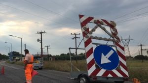 Κυκλοφοριακές ρυθμίσεις στην Ε.Ο. Θεσσαλονίκης-Έδεσσας λόγω εργασιών