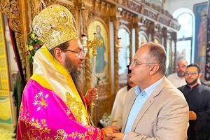 Στις εκδηλώσεις του Νέου Αγιονερίου για τον Άγιο Παντελεήμονα ο Δήμαρχος Κιλκίς