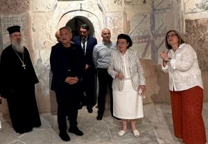 Λίνα Μενδώνη: «Το εμβληματικό μνημείο Μπέη Χαμάμ στο ιστορικό κέντρο της Θεσσαλονίκης, αποδίδεται στους πολίτες της»