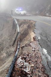Εργασίες αποκατάστασης του οδικού δικτύου από την Π.Ε. Κιλκίς, στο τμήμα μεταξύ Γρίβας και Μ. Λιβαδίων