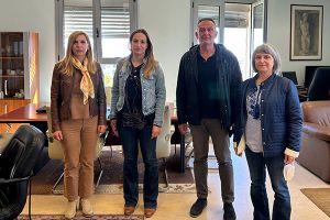 Επίσκεψη της Ειρήνης Αγαθοπούλου στους διευθυντές εκπαίδευσης ν. Κιλκίς