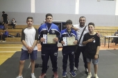 Με δυο χρυσά στην ελεύθερη πάλη επέστρεψαν οι παλαιστές του Καραγιάννη
