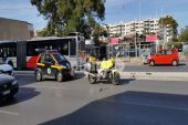 Θεσσαλονίκη: Τροχαίο στην Μοναστηρίου – Χωρίς τις αισθήσεις της η οδηγός της μηχανής