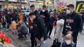 ΚΑΕ Ολυμπιακός: Αντιπροσωπεία στο σημείο που δολοφονήθηκε ο Άλκης