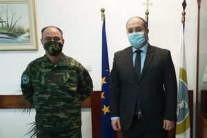 Εθιμοτυπική επίσκεψη Διοικητή ΠΚΕΕΥΕ στο Δήμαρχο Κιλκίς