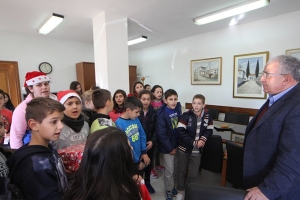 Χριστουγεννιάτικα κάλαντα στο Δήμαρχο Κιλκίς