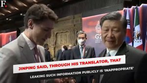 G20: Ο Σι Τζινπίνγκ «τα χώνει» στον Καναδό πρωθυπουργό για την διαρροή της συζήτησής τους