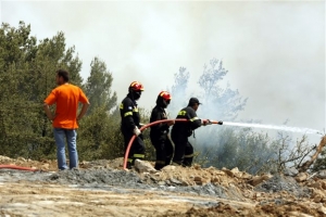 Πυρκαγιά στο Απεσωκάρι Γόρτυνας στο Ηράκλειο Κρήτης